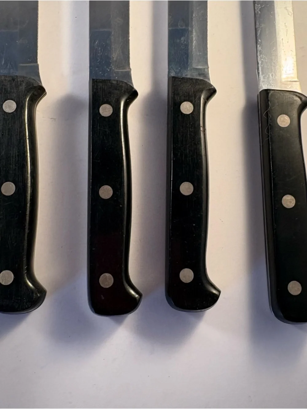 Lot 7 JA Henckels‎ Assorted Knives And Sharpener Eversharp / Fine Edge Pro Steak